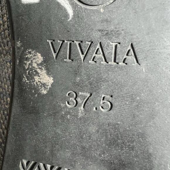 Vivaia Vienna Pointed Toe Knit Ballet Flats Size 37.5 US 7 Light Blue - Picture 9 of 9